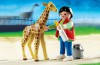 Playmobil - 3253s2 - Baby Giraffe with Zookeeper