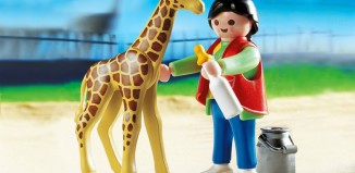 Playmobil - 3253s2 - Cuidadora con jirafa