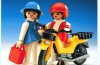 Playmobil - 3302 - Ladies With Moped