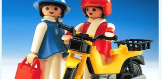 Playmobil - 3302 - Mujeres con ciclomotor