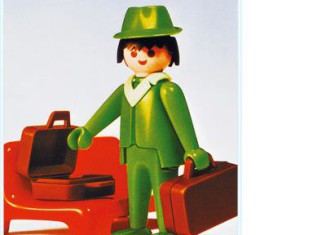 Playmobil - 3321 - Voyageur avec sofa