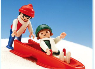 Playmobil - 3327s1 - 2 Kinder mit Bobschlitten