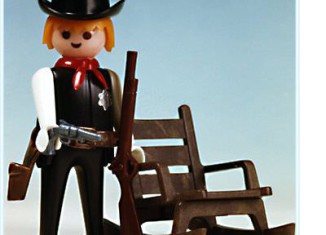 Playmobil - 3341s1 - Sheriff con mecedora