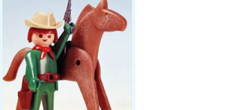 Playmobil - 3342s1 - Cowboy with Horse