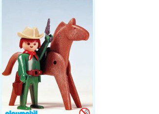 Playmobil - 3342s1 - Cow-boy / cheval