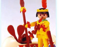 Playmobil - 3352s1 - Indian / Canoe