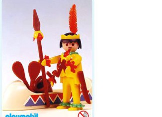 Playmobil - 3352s1 - Indian / Canoe