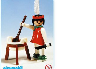 Playmobil - 3355 - Squaw - Detail Playmobil - 3355 - Squaw