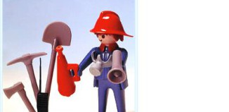 Playmobil - 3366 - Fireman & loudspeaker