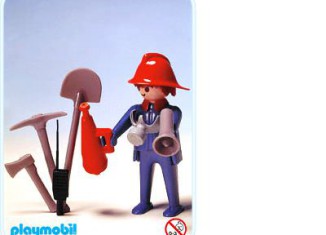 Playmobil - 3366 - Fireman & loudspeaker