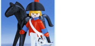 Playmobil - 3387 - redcoat officer / horse