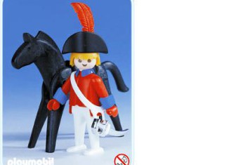 Playmobil - 3387-fam - redcoat officer / horse - Detail Playmobil - 3387-fam - redcoat officer / horse