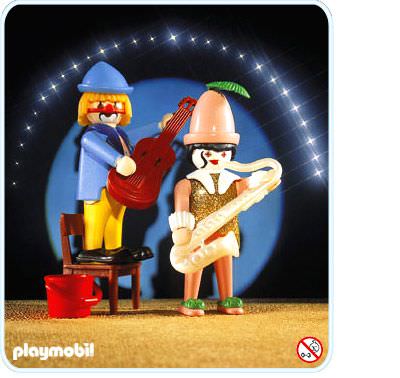 Playmobil® 3578 Figur Clown mit Trompete Hut P1 