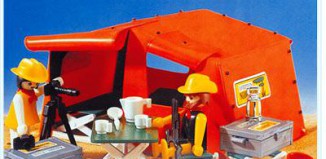 Playmobil - 3413 - Safari Explorers And Tent