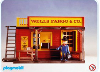 Playmobil - 3431 - Station Wells Fargo
