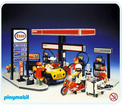 Playmobil life gun gas pump 3434 3437 3439