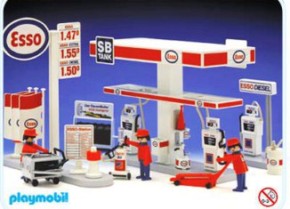 Playmobil - 3439 - Station d' essence Esso