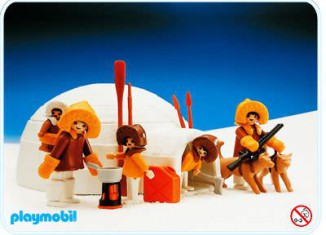 Playmobil - 3465 - Igloo with Eskimo's