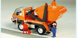 Playmobil - 3471 - Camion avec container à ordures