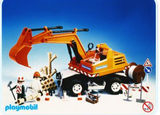 Playmobil - 3472v1 - Backhoe