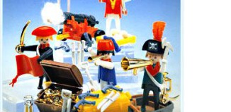 Playmobil - 3480 - 4 piratas