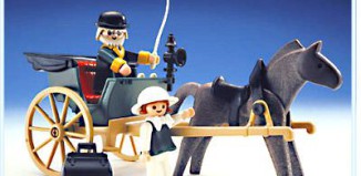 Playmobil - 3481 - Attelage western et médecin