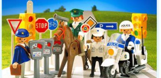 Playmobil - 3489 - Policías de tráfico