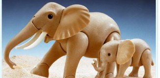 Playmobil - 3493 - Mama and Baby Elephant