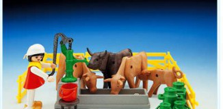 Playmobil - 3499 - Kühe mit Wasserstelle