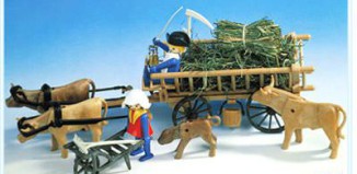 Playmobil - 3503s1 - Farm Wagon and Animals