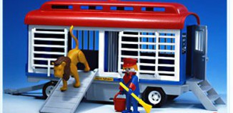 Playmobil - 3514v1 - Remolque de leones