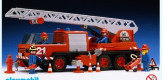 Playmobil - 3525v1 - Firemen truck