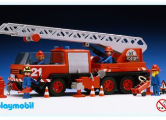 Playmobil - 3525v1 - Firemen truck