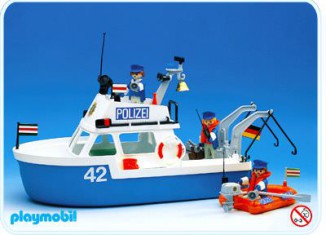 Playmobil - 3539 - Polizeiboot