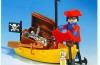 Playmobil - 3570 V1 - pirate with Rowing Boat