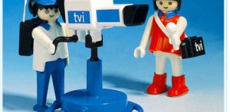 Playmobil - 3571 - TV Cameraman and Reporter