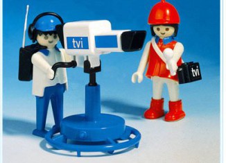 Playmobil - 3571 - TV Cameraman and Reporter