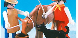 Playmobil - 3577 - Farmers and Bull