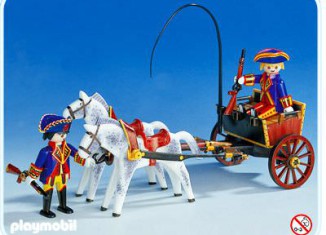 Playmobil - 3609 - Kutsche/Pferd/Soldaten - Detail Playmobil - 3609 - Kutsche/Pferd/Soldaten