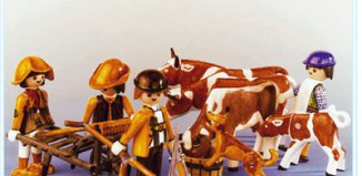 Playmobil - 3612 - Farmers with cows