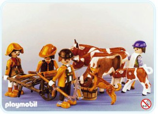 Playmobil - 3612 - Farmers with cows