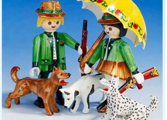 Playmobil - 3617 - Hunters with dogs