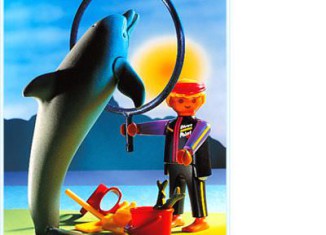 Playmobil - 3649 - Dolphin With Trainer