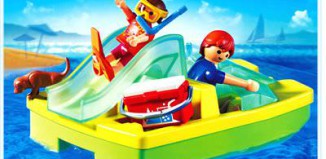 Playmobil - 3656s2 - Maman - Enfant - Pédalo