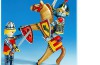 Playmobil - 3661 - Ritter und Knappe mit Pferd