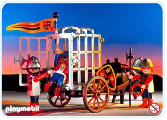 Playmobil - 3674 - Knights with Prisoner