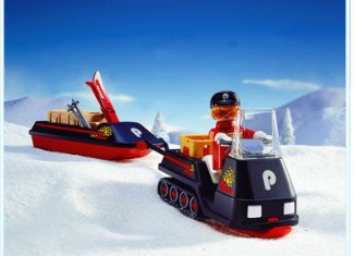 Playmobil - 3694 - Black Snowmobile