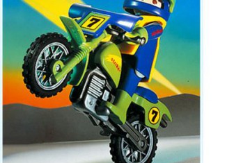 Playmobil - 3698 - Off-Road Motorcycle