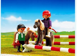 Playmobil - 3714 - Enfants et poney