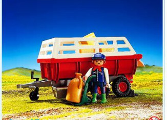 Playmobil - 3719 - Remolque de tractor